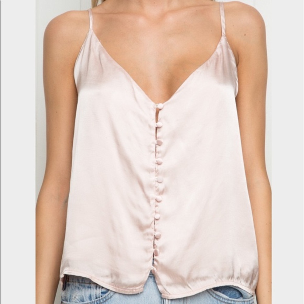 Brandy Melville Silk Tank